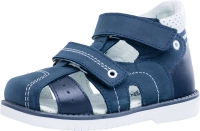 322065-21 синий туфли летние ясельно-малодетские нат. кожа
